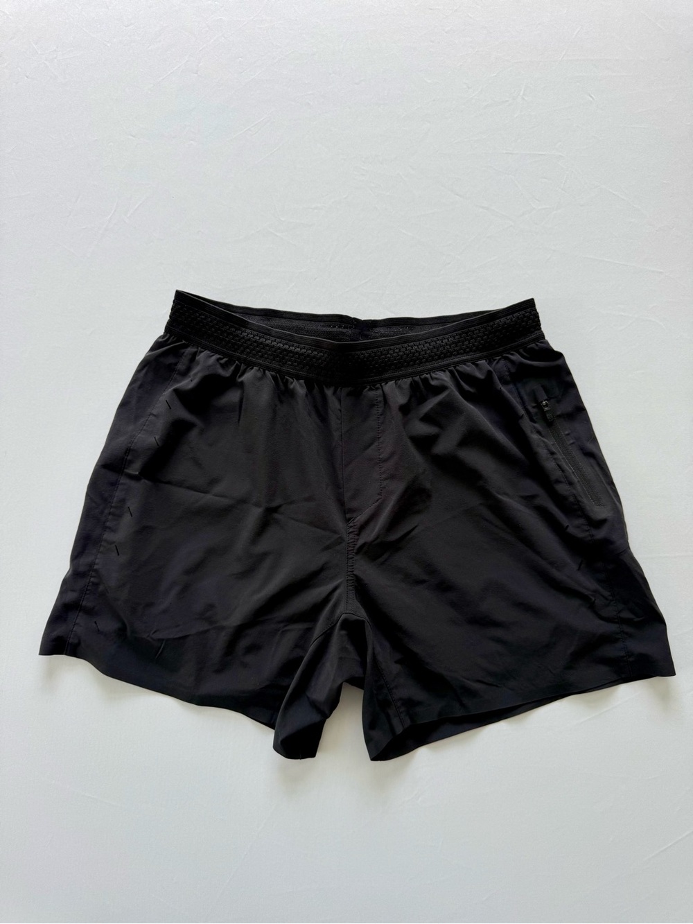 Ten Thousand Men's Black Athletic Shorts, 5” inseam with liner